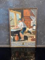 Oude grote tegel zeeland Porceleyne Fles, Ophalen of Verzenden