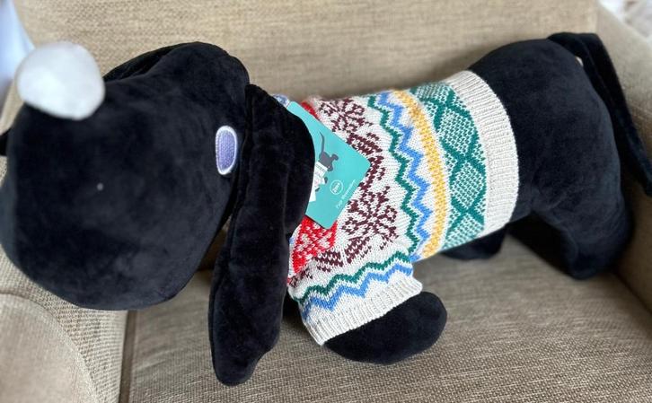 Takkie Hond pluche knuffel HEMA kerst Sint, Diversen, Kerst, Nieuw, Ophalen of Verzenden