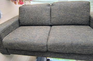 2,5 zits bank met hocker