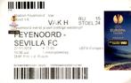 Feyenoord = Sevilla FC toegangskaart 27-11-2014, Verzenden, Feyenoord