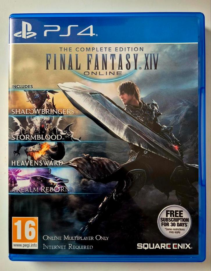 Final Fantasy XIV Online - Complete Edition PS4, Spelcomputers en Games, Games | Sony PlayStation 4, Zo goed als nieuw, Ophalen of Verzenden
