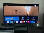Samsung 55 inch Curved 4k smart tv, Ophalen, LED, 50 Hz, Zo goed als nieuw