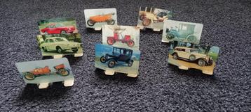 Verzamelplaatsjes auto's beschikbaar voor biedingen