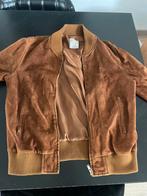 Sandro suede bomber, Ophalen of Verzenden, Zo goed als nieuw, Bruin