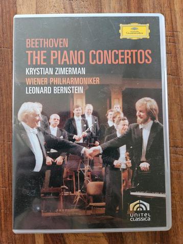 Beethoven Pianoconcerten - Zimerman, Bernstein, Wiener Phil. beschikbaar voor biedingen