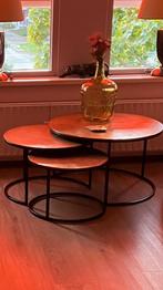 salontafels rond 3 stuks z.g.a.n., Huis en Inrichting, Tafels | Salontafels, Ophalen, 50 tot 100 cm, Rond, 50 tot 100 cm