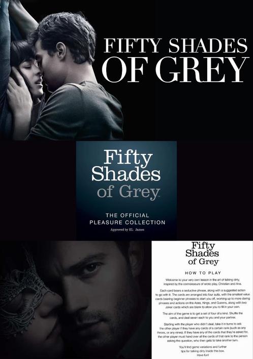 Fifty shades of grey - play nice, Hobby en Vrije tijd, Overige Hobby en Vrije tijd, Nieuw, Ophalen