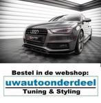 maxton Spoiler Splitter Lip Geschikt Voor Audi S4 A4 B8 Face, Ophalen of Verzenden