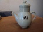 Puntgave Douwe Egberts koffiepot met filter en dekseltjes., Antiek en Kunst, Ophalen of Verzenden