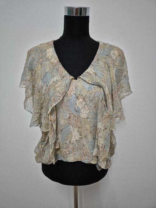 Top45 - Satijnen top van By Marlene Birger maat 38 (1), Kleding | Dames, Tops, Zo goed als nieuw, Maat 38/40 (M), Zonder mouw