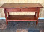 Side table teak, Huis en Inrichting, Tafels | Sidetables, Ophalen, 100 tot 150 cm, Klassiek, Teakhout