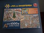 Jan van Haasteren 2x1000 Comic Puzzel, Ophalen of Verzenden
