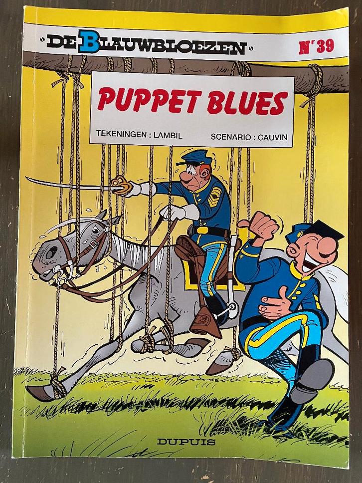 de Blauwbloezen, Boeken, Stripboeken, Gelezen, Meerdere stripboeken, Ophalen of Verzenden