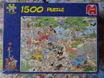 JAN VAN HAASTEREN PUZZELS DIE STUKJE MISSEN, Ophalen of Verzenden, 500 t/m 1500 stukjes, Zo goed als nieuw, Legpuzzel