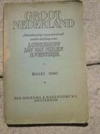 Groot Nederland. Letterkundig maandschrift maart 1940., Ophalen of Verzenden, J. Greshoff, J.van Nijlen