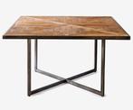 Riviera Maison 140cm/140cm eetkamertafel, Huis en Inrichting, Tafels | Sidetables, 100 tot 150 cm, Ophalen of Verzenden, 75 cm of meer