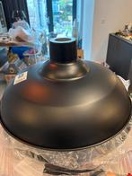 4x Crate & Cargo Lampenkap Barisata - Zwart/Wit, Huis en Inrichting, Zwart, Rond, Ophalen of Verzenden, Zo goed als nieuw