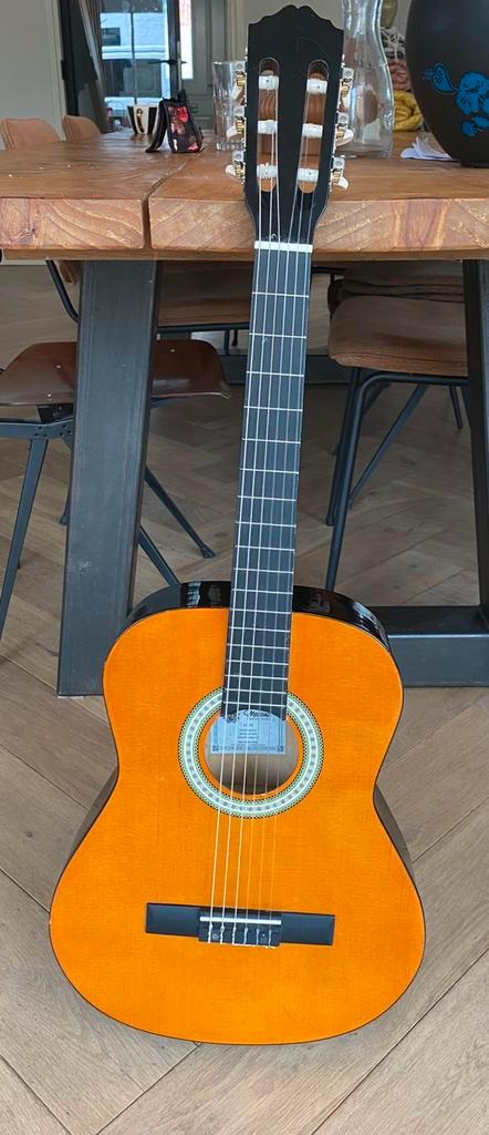 Akoestische messina gitaar, 3/4, Muziek en Instrumenten, Snaarinstrumenten | Gitaren | Akoestisch, Gebruikt, Klassieke of Spaanse gitaar
