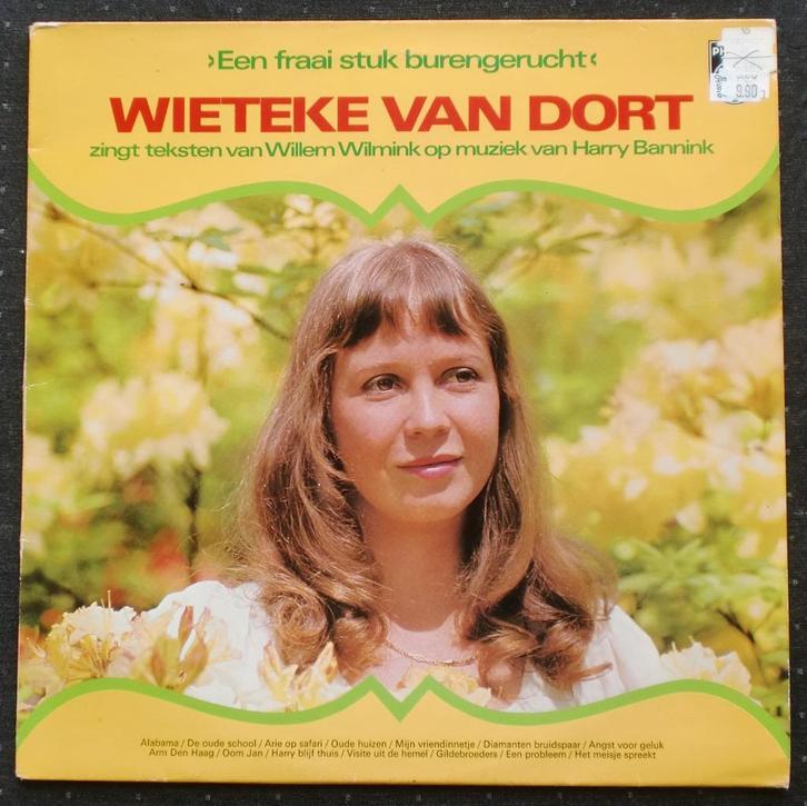 LP Wieteke van Dort - Een fraai stuk burengerucht (NM/EX+), Cd's en Dvd's, Vinyl | Nederlandstalig, Zo goed als nieuw, Pop, 12 inch