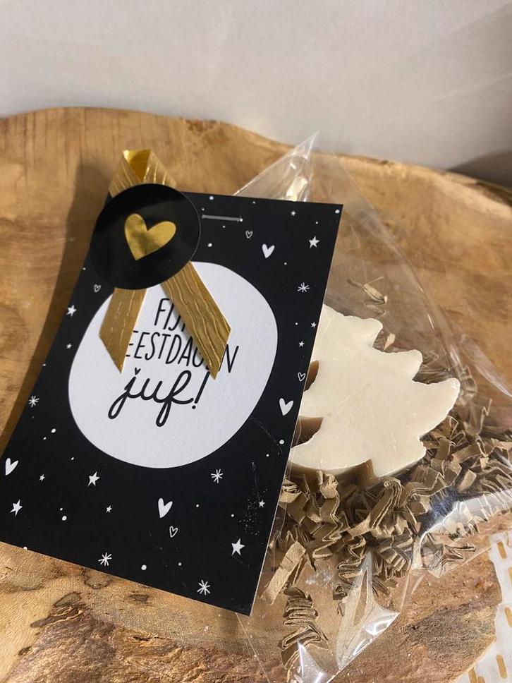 Kerst Presentje Juf Zeepje, Diversen, Kerst, Zo goed als nieuw, Ophalen of Verzenden