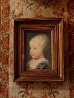 Prachtige! oude prent van Baby Stuart, Antiek en Kunst, Ophalen of Verzenden