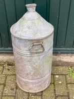 Vintage zinken olievat (010324c), Antiek en Kunst, Ophalen