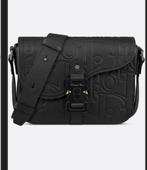 Dior Schoudertas Heren, Ophalen of Verzenden, Zo goed als nieuw, Zwart