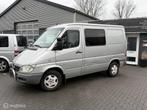 Mercedes Sprinter bestel 216 CDI 2.7 300, dubbel cabine, tre, Auto's, Gebruikt, Zwart, 156 pk, 2000 kg