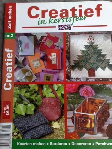 Creatif in kerstsfeer hobby pro zelf maken nr. 2 beschikbaar voor biedingen