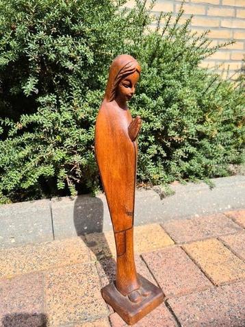 Maria beeldje hout Amsterdamse school  beschikbaar voor biedingen