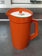 Tupperware vintage grote schenk / sap kan 2 ltr oranje, Ophalen of Verzenden, Gebruikt, Oranje