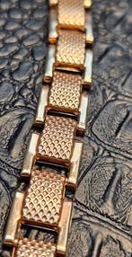Prachtige 14 karaat roségouden armband, Ophalen of Verzenden, Nieuw, Goud, Goud