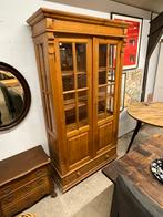 Grenen vitrinekast H200xB109xD41,5cm, Ophalen, ., 50 tot 100 cm, Zo goed als nieuw
