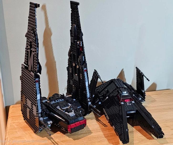 2 Lego Star Wars sets 75256  75336, Kinderen en Baby's, Speelgoed | Duplo en Lego, Gebruikt, Ophalen of Verzenden