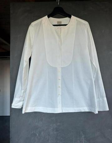 Pauw prachtige witte katoenen blouse 3=40 beschikbaar voor biedingen