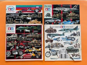 Tamiya	Kavel 	catalogi 12x div jaren beschikbaar voor biedingen