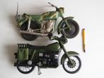 2 plastic militairen motor speelgoed, Motoren, Ophalen of Verzenden, Zo goed als nieuw