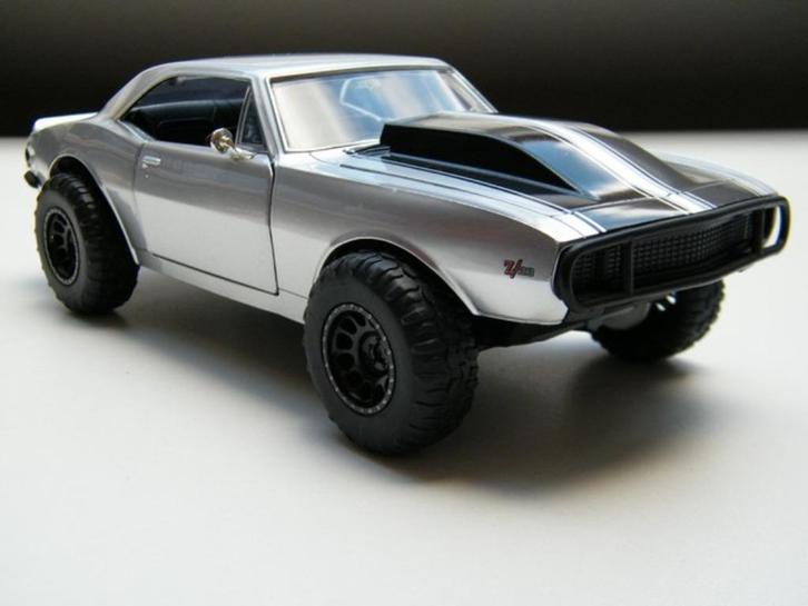 Fast Furious 8 - Chevrolet Camaro - Jada Toys modelauto 1:24, Hobby en Vrije tijd, Modelauto's | 1:24, Nieuw, Auto, Jada, Ophalen of Verzenden