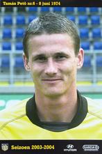 Spelerskaart Tamás Petö - NAC Breda - Seizoen 2003/2004, Ophalen of Verzenden, Zo goed als nieuw, NAC Breda, Spelerskaart