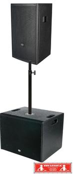 Dap zangset compleet met kabels en tussenpaal, Overige typen, Nieuw, 120 watt of meer, Ophalen
