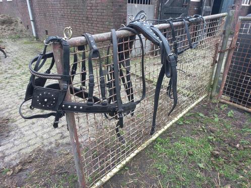 Zeer netjes luxe enkelspantuig maat pony, Dieren en Toebehoren, Paarden en Pony's | Hoofdstellen en Tuigage, Zo goed als nieuw