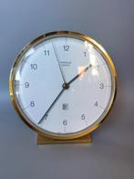 Kienzle quartz retro vintage klok met dag kalender MCM, Verzenden