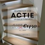 Traprenovatie OVERZETTREDEN SALE!, Ophalen, Nieuw, 75 m² of meer, Laminaat