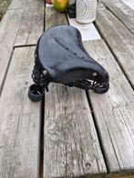 Lepper leren fiets zadel in zeer goede staat, Ophalen of Verzenden