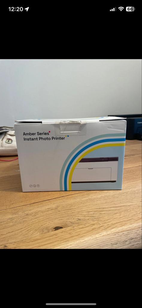 Liene M200 Instant Fotoprinter, Computers en Software, Printers, Nieuw, Fotoprinter, Thermo-printer, Kleur printen, Draadloos