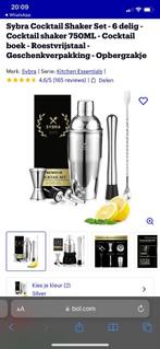 Sybra cocktail shaker set, Ophalen, Zo goed als nieuw, Overige stijlen