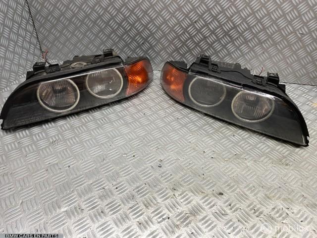 Koplamp set  BMW 5-serie E39 95-199 set links rechts h7, Auto-onderdelen, Verlichting, BMW, Gebruikt, Ophalen of Verzenden