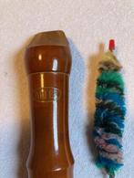blokfluit met etui, Muziek en Instrumenten, Ophalen of Verzenden, Gebruikt, Overige typen, Met koffer, hoes of etui