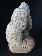 Vintage beeldje knielende Maya Inca uit Mexico uit 1979, Antiek en Kunst, Ophalen of Verzenden