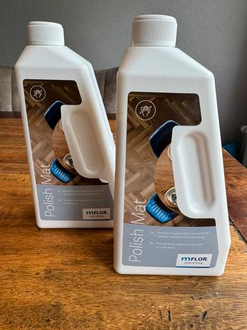 Mflor Polish Mat 2 flessen onderhoud PVC vloer beschikbaar voor biedingen